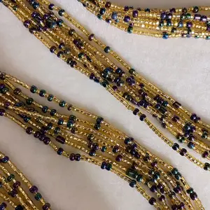 Kalypso Handcrafted Waist Bead -Tie On Strand Kalypso Handcrafted Waist Bead -Tie On Strand