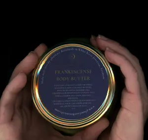 Organic and Wild Frankincense Body Butter, 7oz   Body Care Moisturizing Skincare