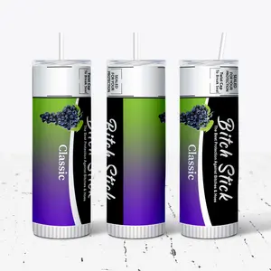 20oz Bi*ch Stick tumbler Drinkware Portable Flasks Bottled Water Bottles