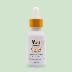 Glow Serum Skin Brightening Glow Skin Vitamin C Turmeric Kojic Acid Honey Niacinamide Science Backed Ayurvedic Herbal Cruelty Free Made in USA Sri Lankan Traditions Skin Care Beauty Trends For All Skin Types