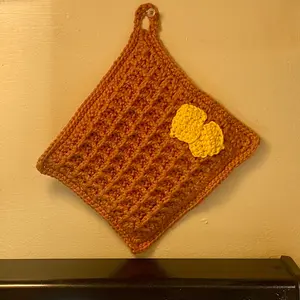 Waffle pot holder