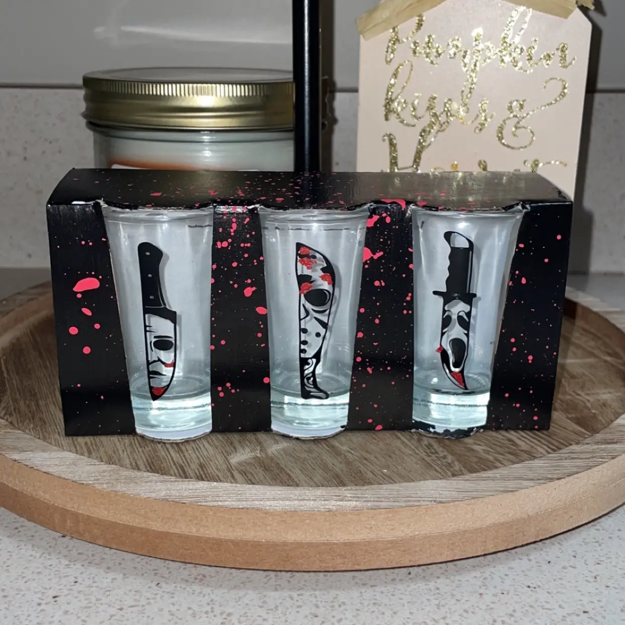 horror shot glass