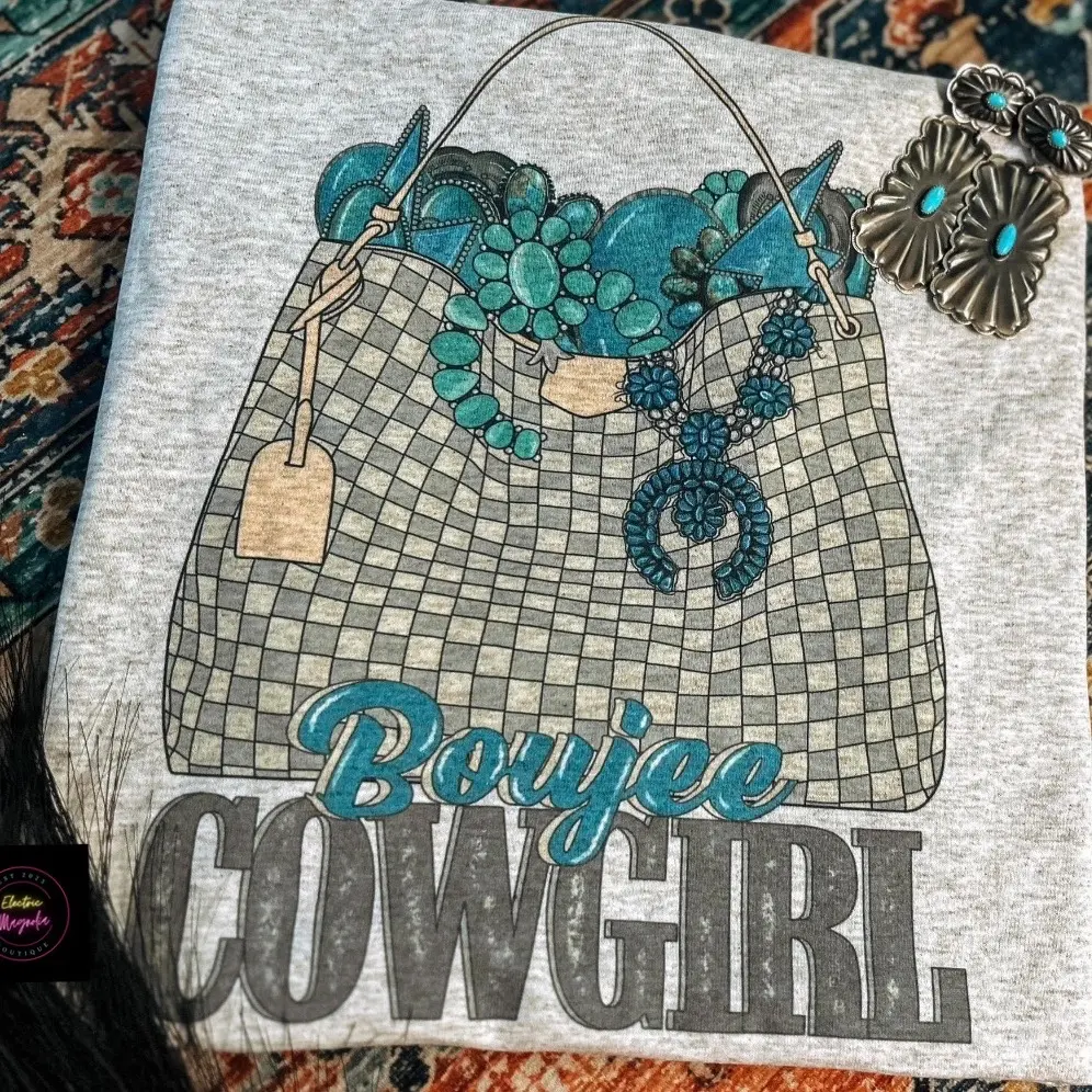 Boujee cowgirl sweatshirt/tee