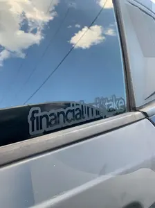 Financial Mistake Decal 8"