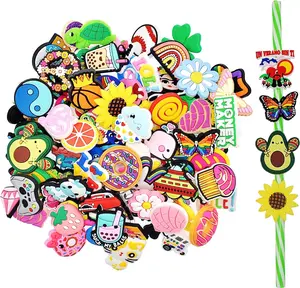 Random Straw Topper Drinkware Reusable