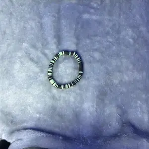 Mint chip clay bracelet