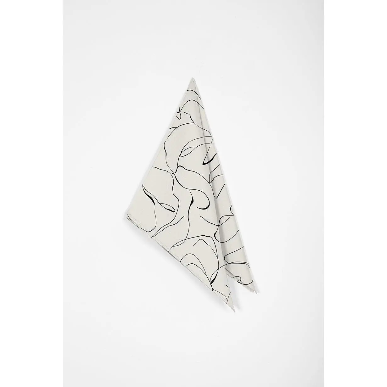 Head / Neck Scarf -  Abstract Lines