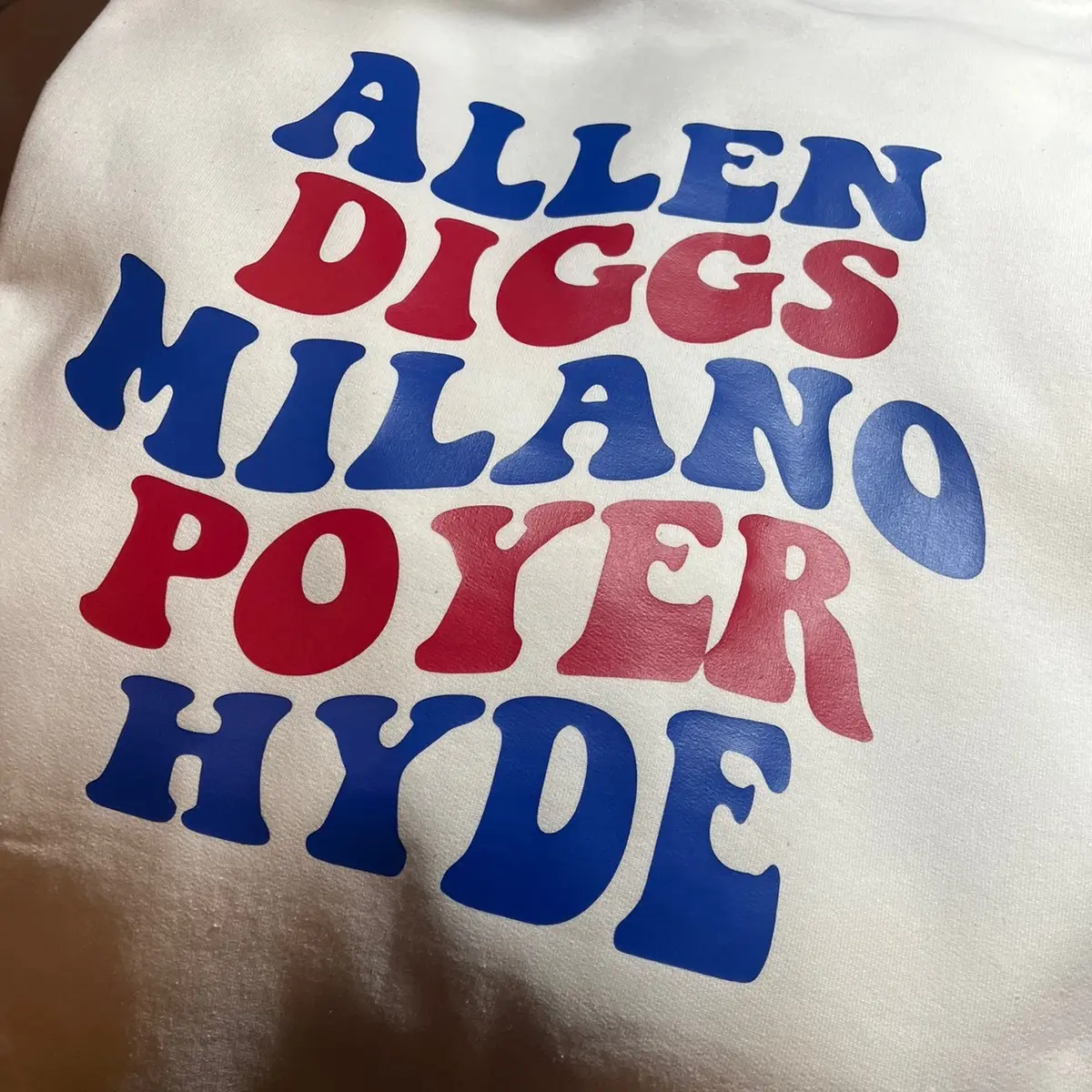 Bills Crewneck | 100% Cotton White