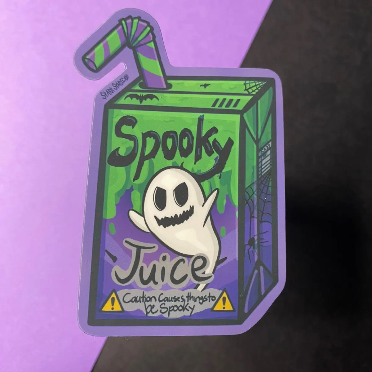 Spooky Juice Waterproof Sticker