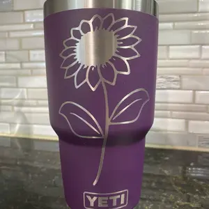 Laser Engraved 30oz Yeti
