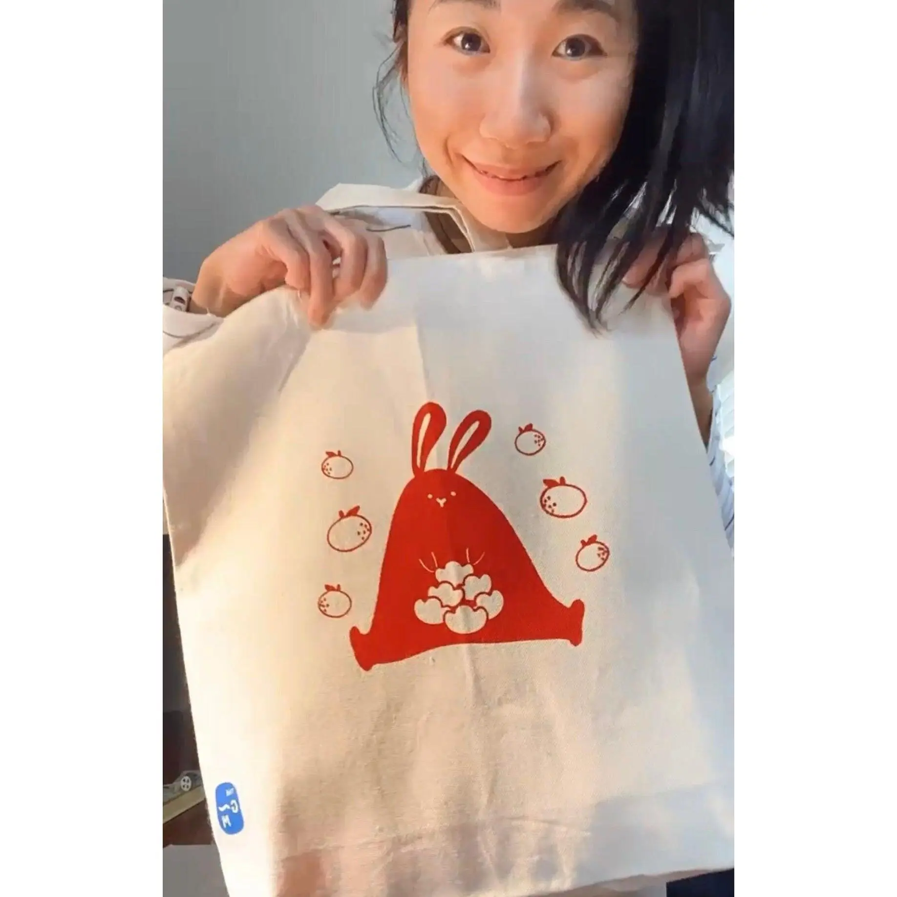 Handmade Lunar New Year Tote Bag
