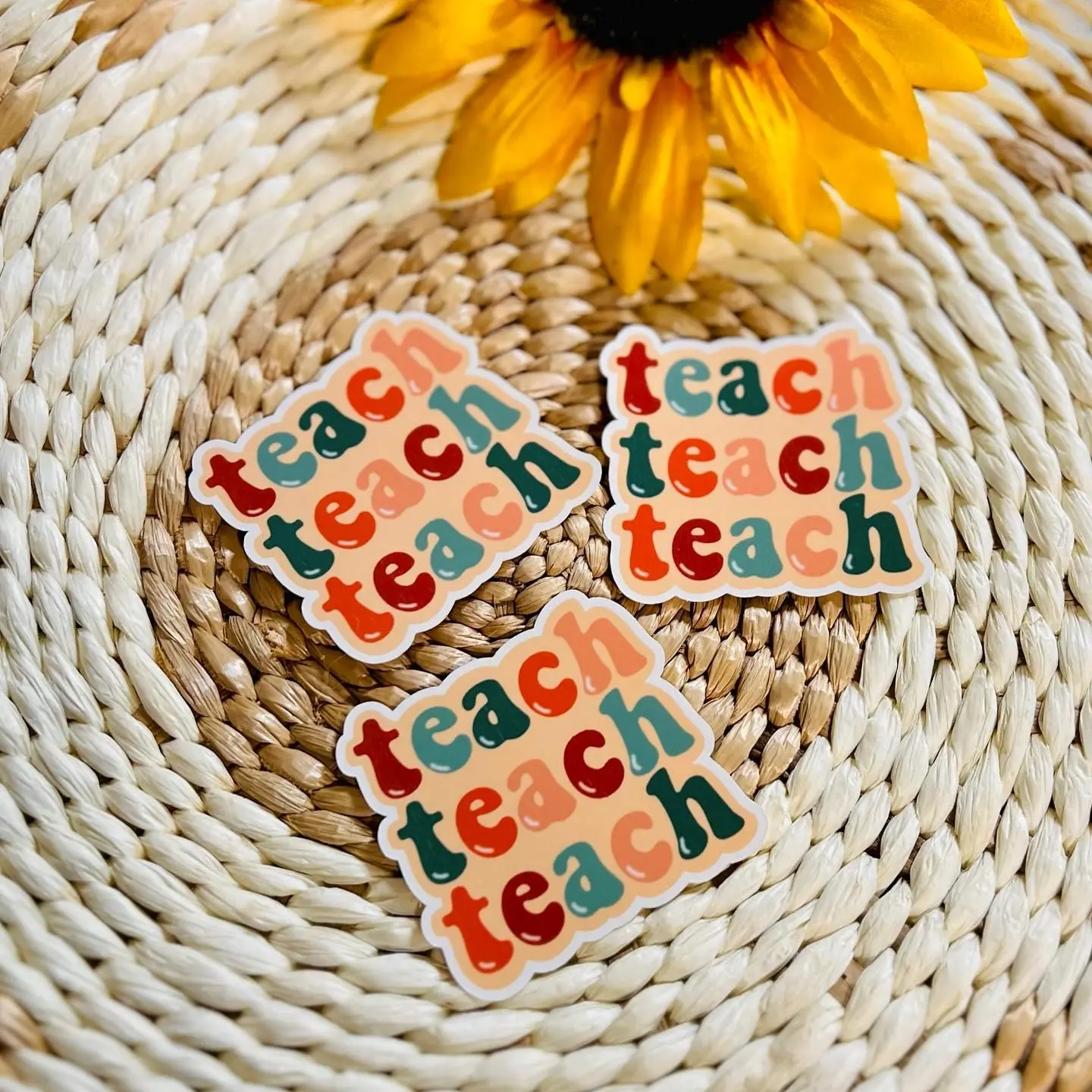 Teach Sticker