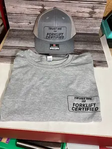 Forklift Certified Hat and Shirt Combo | Forklift Certified Classic Cotton