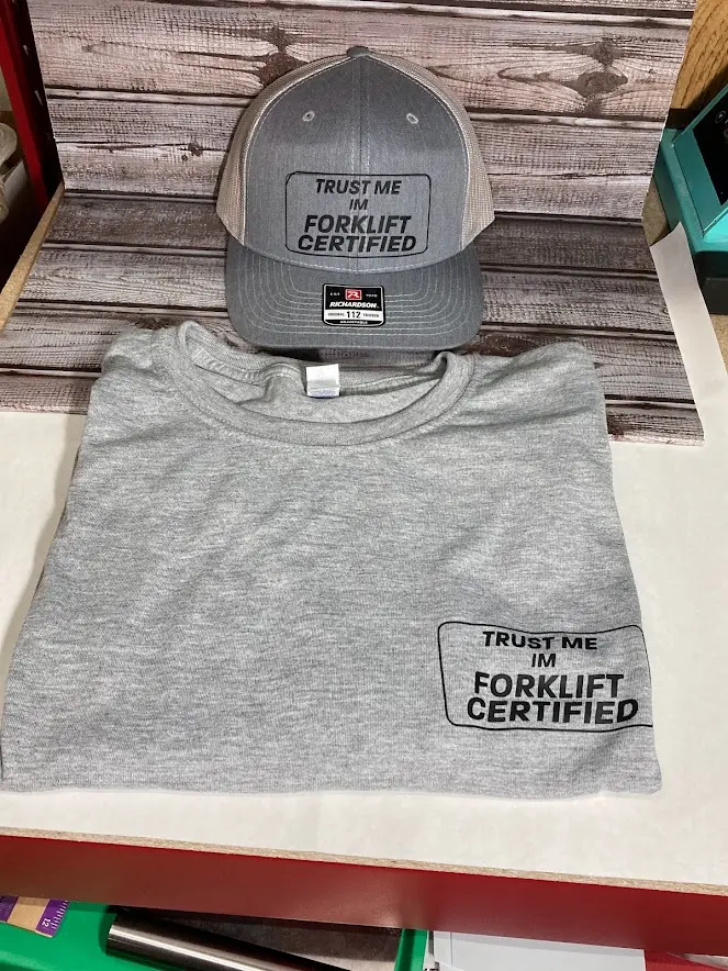 Forklift Certified Hat and Shirt Combo | Forklift Certified Classic Cotton