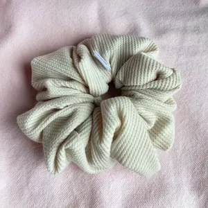 Oat Milk Waffle Oversized Scrunchie