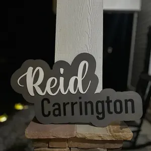 Baby nursery sign 20”