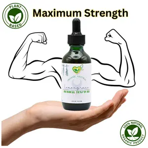 Pure Lemongrass Tincture: Maximum Strength Organic Herbal Elixir Liquid Drops | Adult Dietary Supplement | Gluten-Free, Non-GMO, Dairy-Free