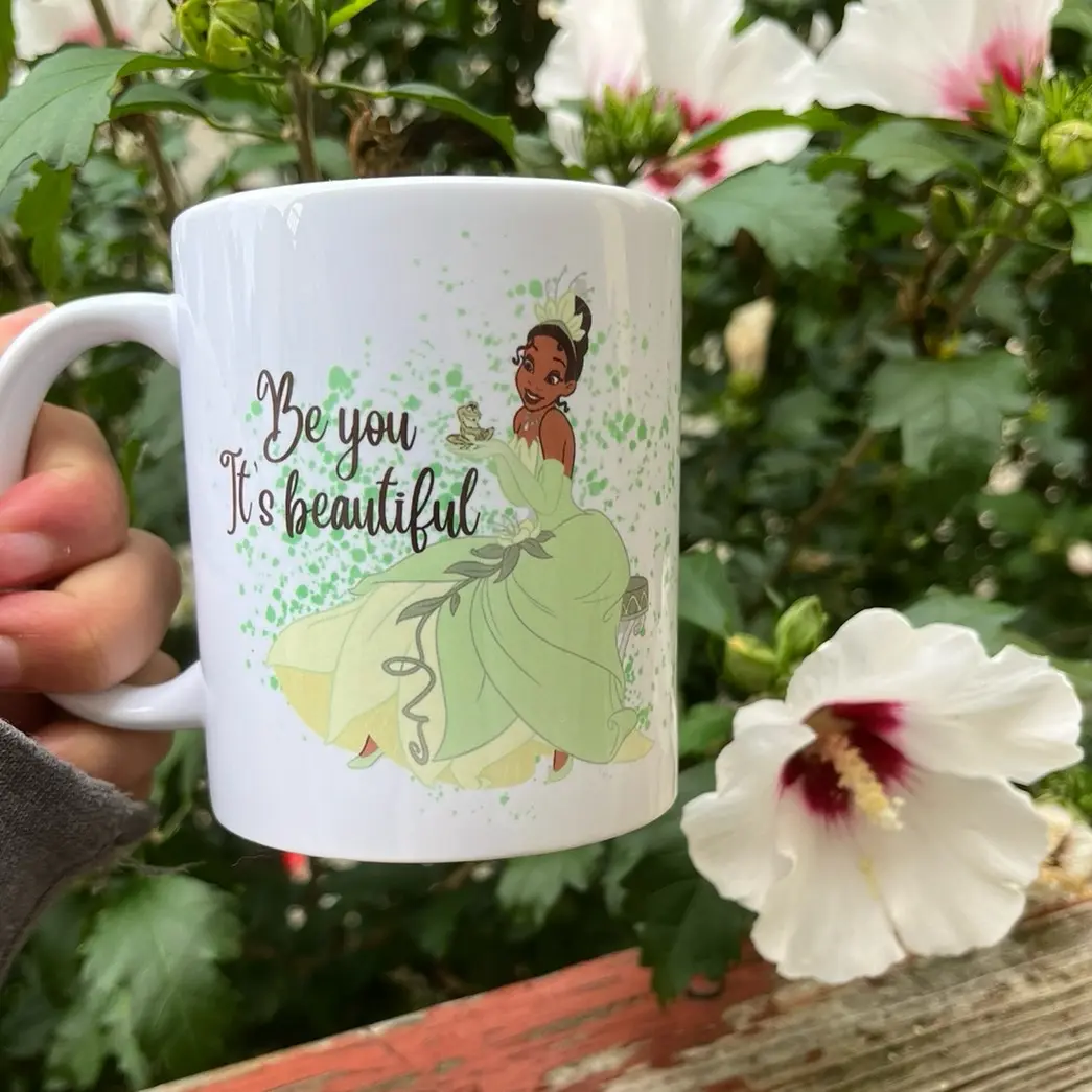 Princess Tiana customized mug