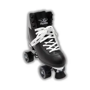Thunder Bolt Black Roller Skates