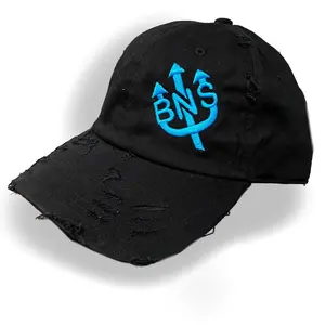 BNS distressed dad hat