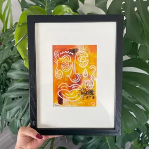 Big Orange face frame