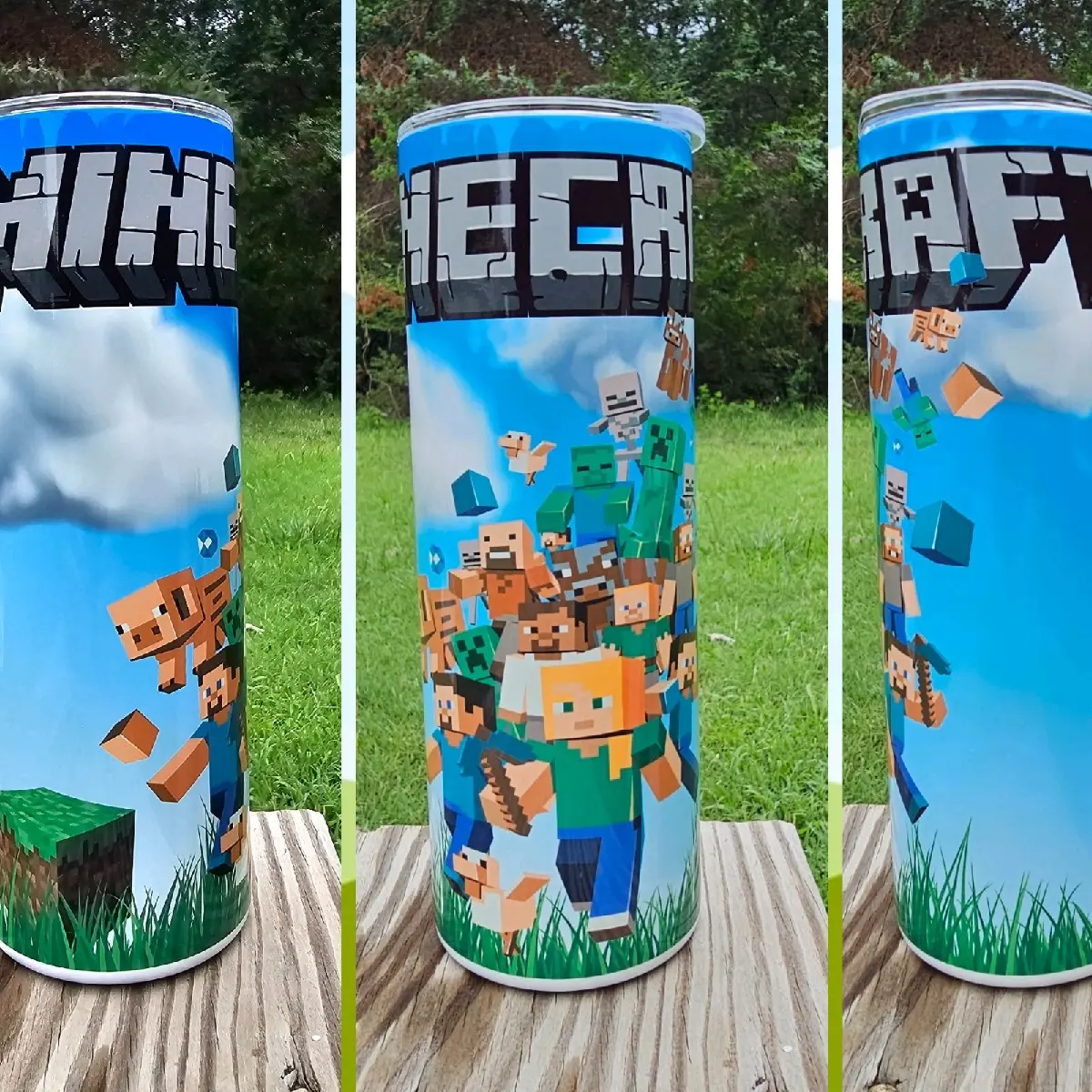 Minecraft 20 ounce Tumbler, stainless steel