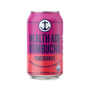 Pomegranate Kombucha in Cans