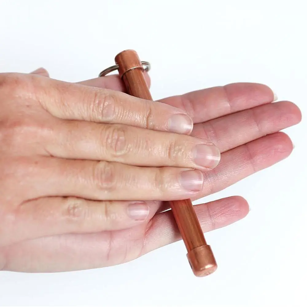StayWell® Copper Hand Roller for Protection Against Harmful Bacteria - Self Sanitizing, Chemical-Free, Convenient & Easy to Use