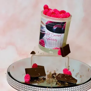 Chocolate Covered Raspberries Candle