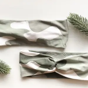 Camouflage Knotted Headband