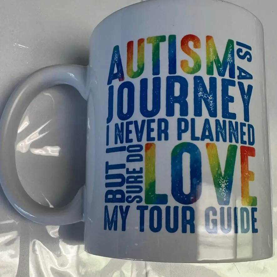 Autism journey mug