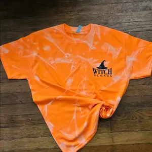 Witch Please Tye Dye Pocket T Shirt
