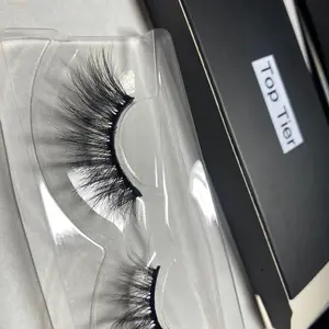 Top Tier Cat Eye Lash Synthetic Hair Fiber Eyelashes 18MM-20MM Ideal for Fierce Eye Look