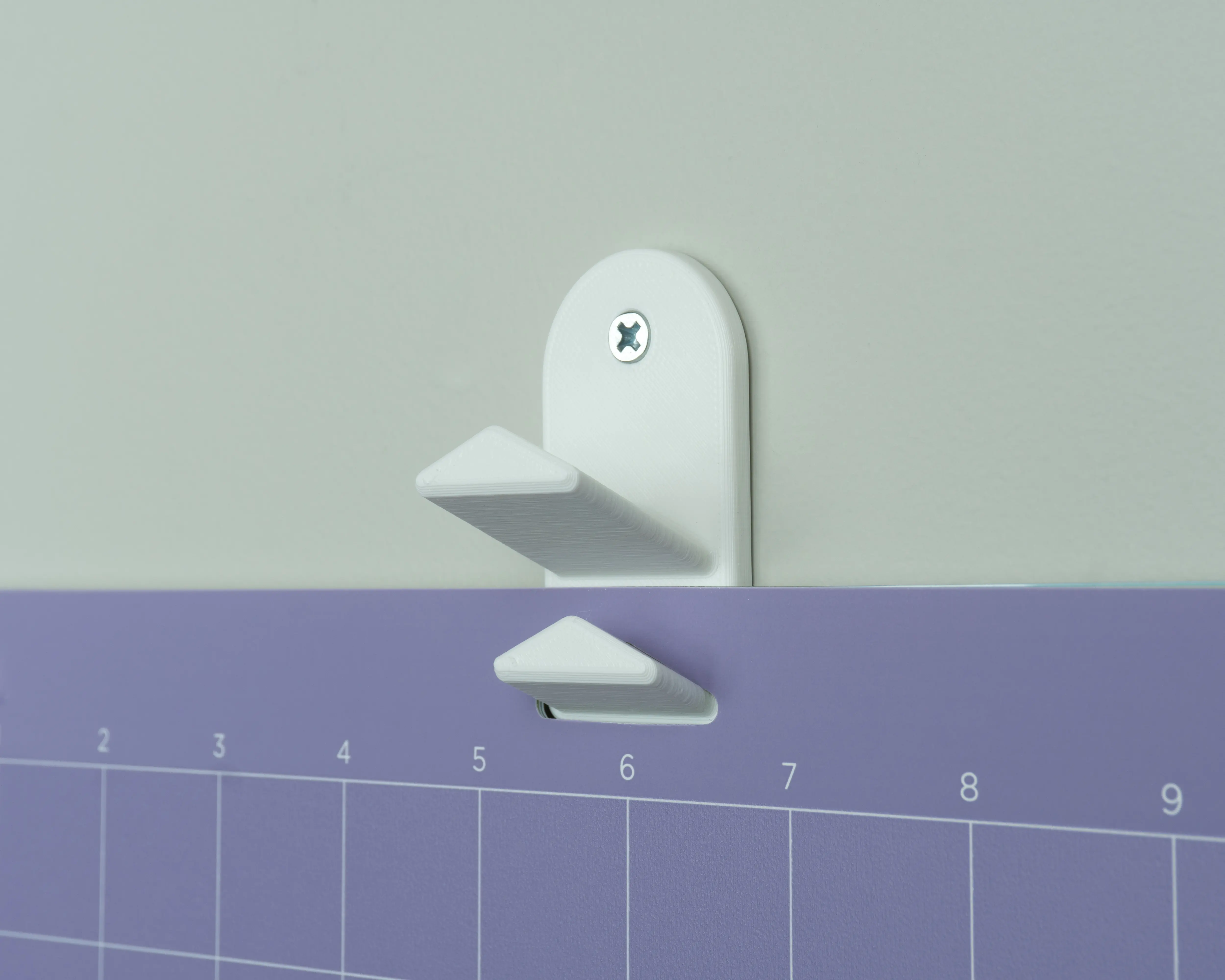 Cutting Mat Hangers for Cricut with Double Hooks (3 Pack), Wall-Mounted Storage Holders Compatible with Cricut Explore One/Air/Air 2/Maker Cut Mats, Accessories for Cricut