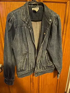 vintage robin ross jean jacket