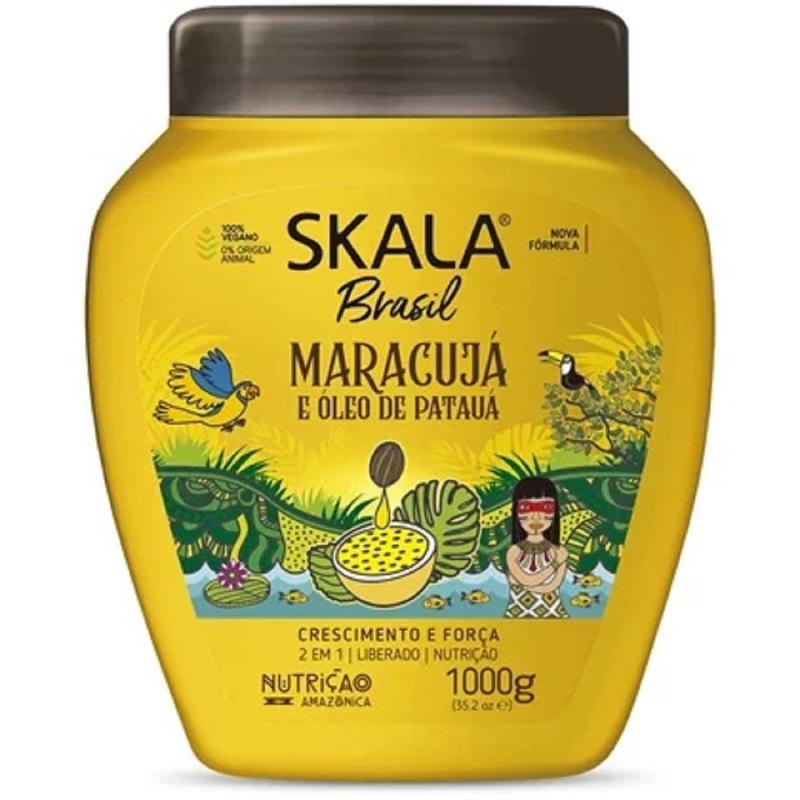 2-Pack Skala Expert Mais Cachos & Passion Fruit + Patauá Oil Creams Vegan Curly Haircare • 35.27 oz Each
