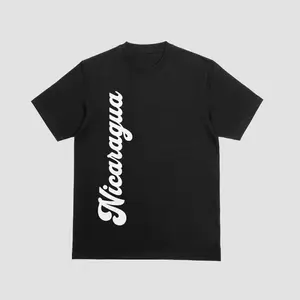 NIcaragua Tshirt Crew Neck Nicaragua culture nicaraguense managua Crewneck Cotton Menswear Soft Streetwear