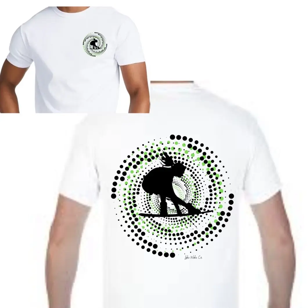 360 Female Wakeboard Short Sleeve Cotton White