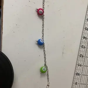 Bingo Ball numbers bracelets
