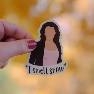 I Smell Snow Sticker
