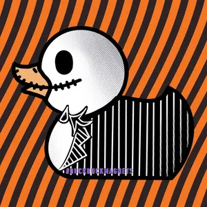 DUCK SKELLINGTON MAGNET