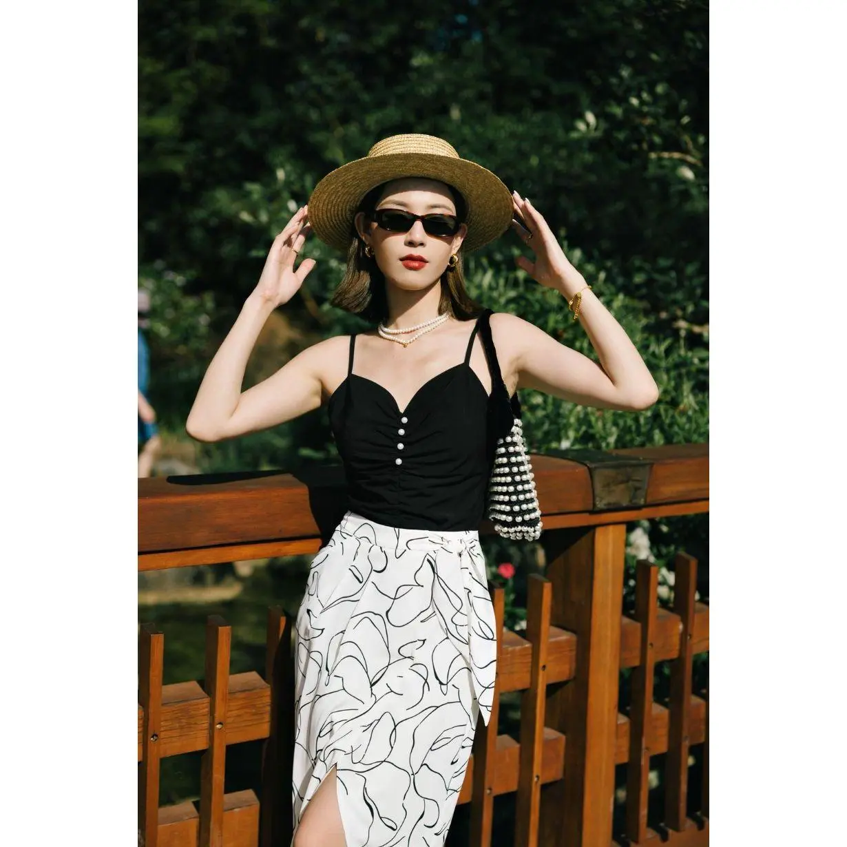 Catalina Two-Piece Set - Abstract Lines