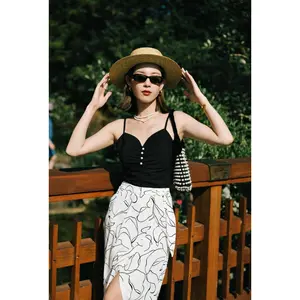 Catalina Two-Piece Set - Abstract Lines