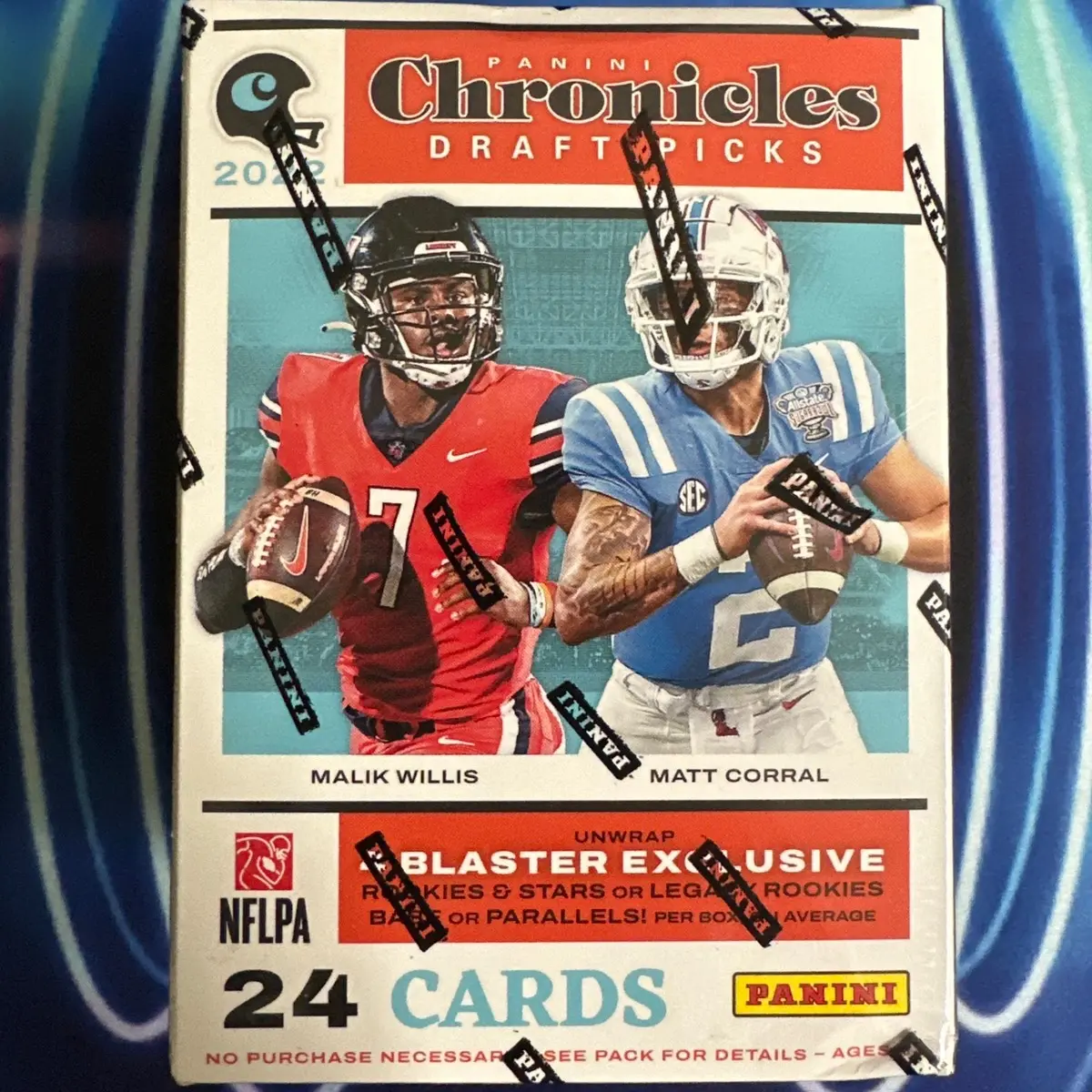 2022 Panini Chronicles Draft Picks Football Blaster Box