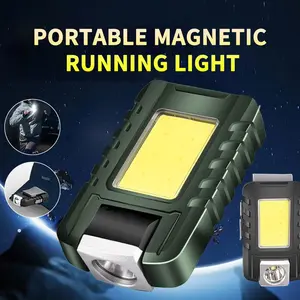 <Local Delivery>Outdoor Camping Flashlight Small Hat Clip Light Multi-function Light Emergency Lamp