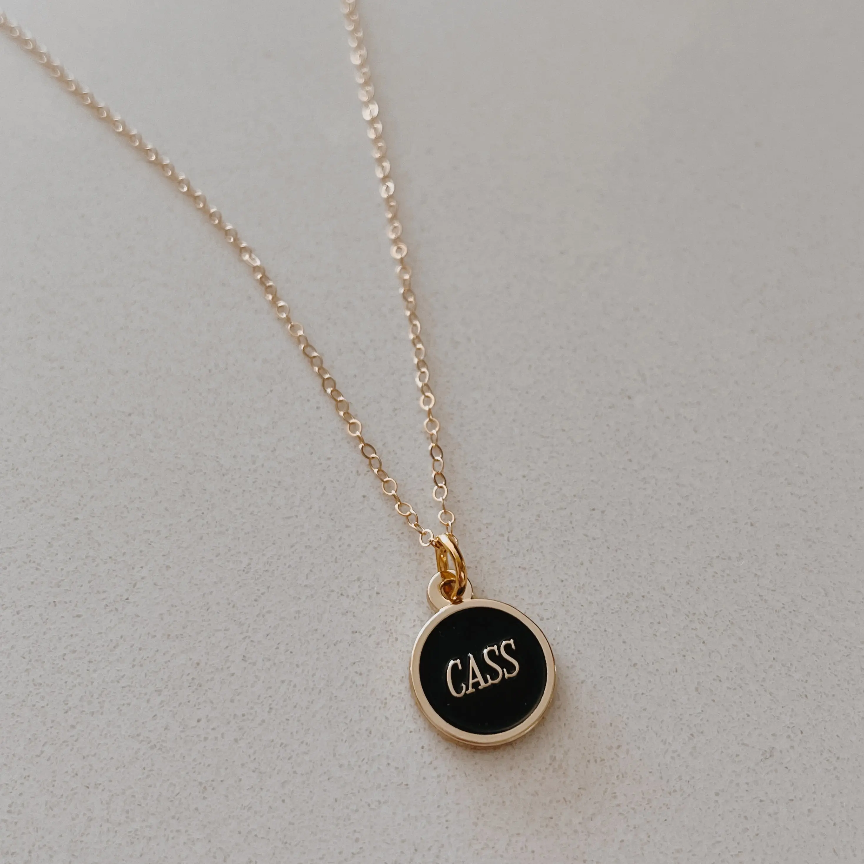 Cass Stacker Gold Necklace Officially Licensed Acotar Merch | Fantasy Readers | Book Lovers | Cassian A Court Of Silver Flames