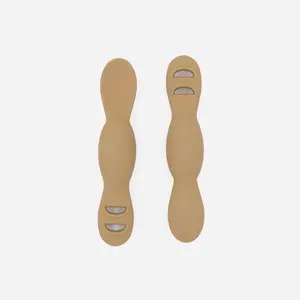 Yeah Baby Goods All You-Tensil (SET OF 2) - Golden Doe - Self-Feeding Spoon Designed by Feeding Specialist to Support Development - 4+ Months Baby Utensils