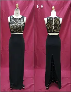 Two Piece Prom Evening Gowns from dress designer Darius