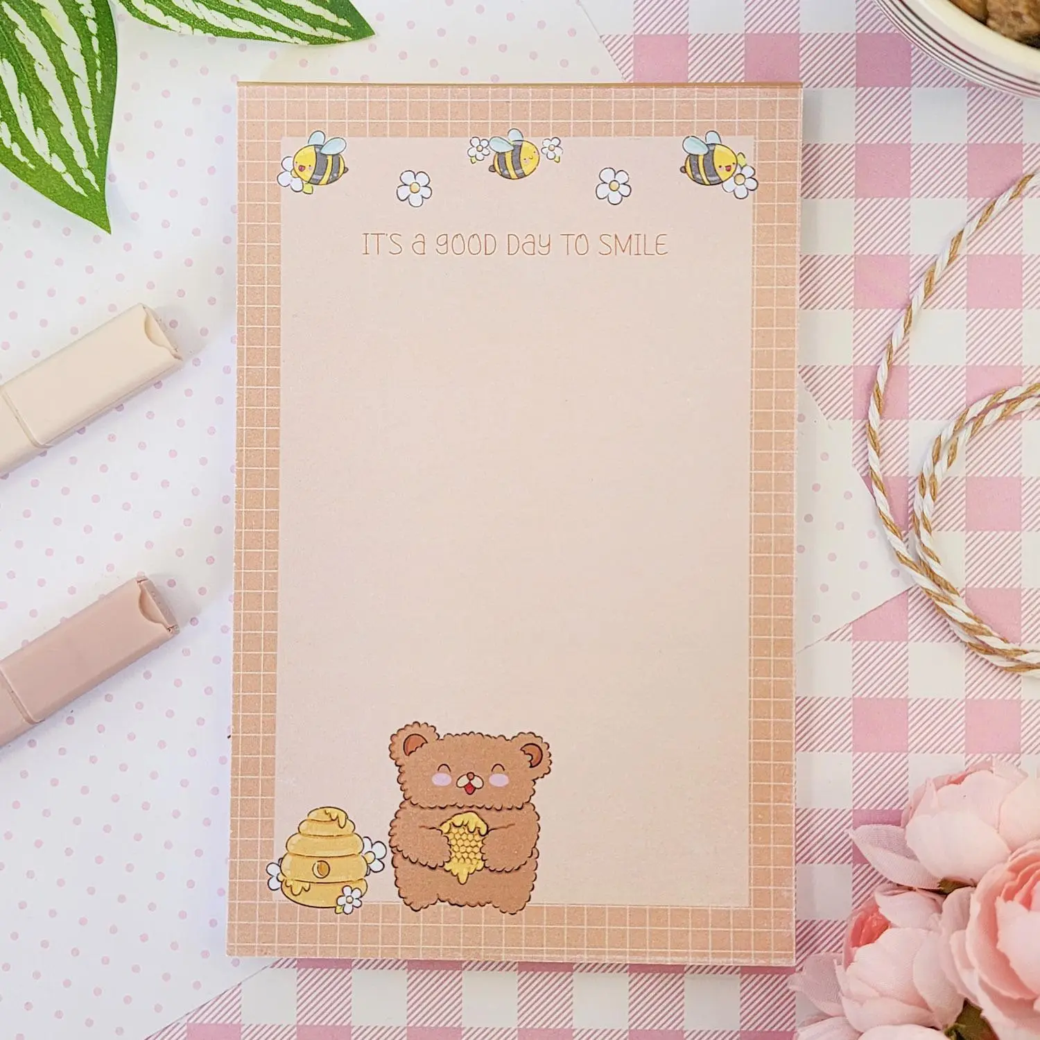 Sweet Honey Bear Notepad 4x6 Sweet Honey Bear Notepad 4x6