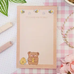 Sweet Honey Bear Notepad 4x6